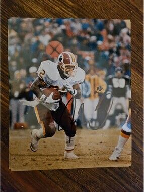 Ricky Ervins (2) Autographed Signed AUTO 8x10 Photo Washington Redskins